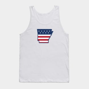 Stars and Stripes Arkansas Tank Top